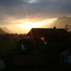 sonnenaufgang in den Alpen