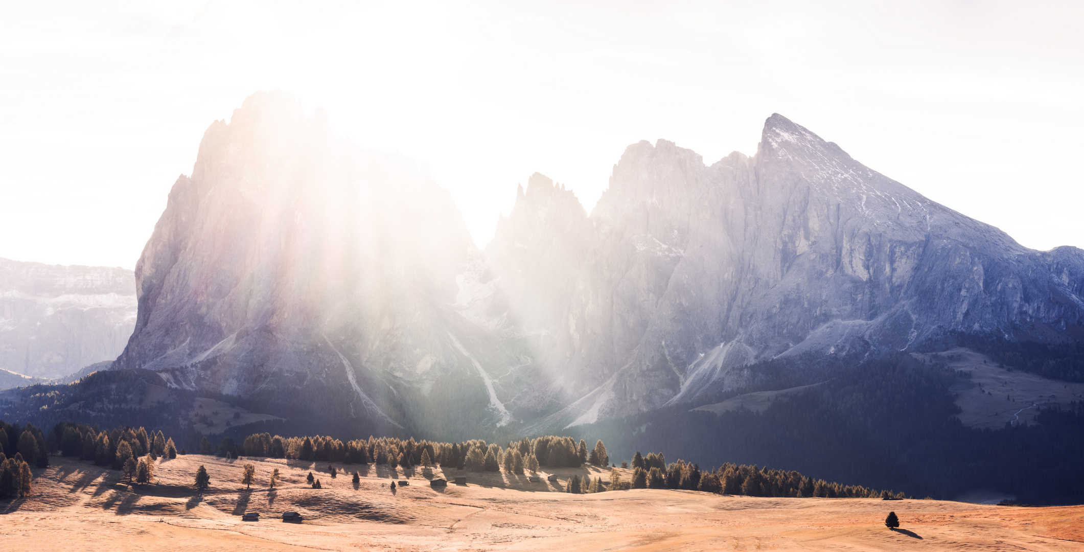 Sonnenaufgang in den Alpen