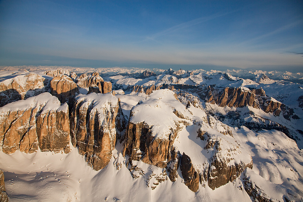 Sonnenaufgang in den Dolomiten