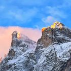 Sonnenaufgang in den Dolomiten