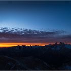 Sonnenaufgang in den Dolomiten