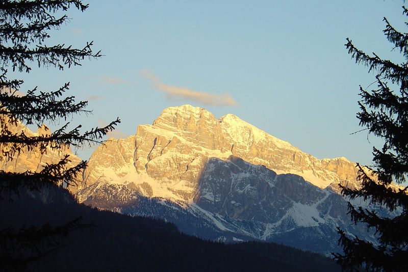 Sonnenaufgang in den Dolomiten