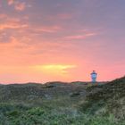 Sonnenaufgang in den Dünen auf Langeoog