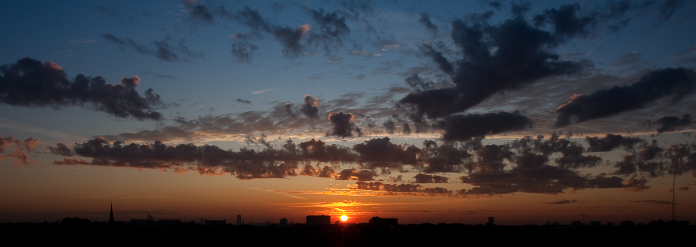 Sonnenaufgang in Den Haag