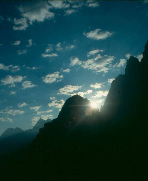 Sonnenaufgang in den Julischen Alpen