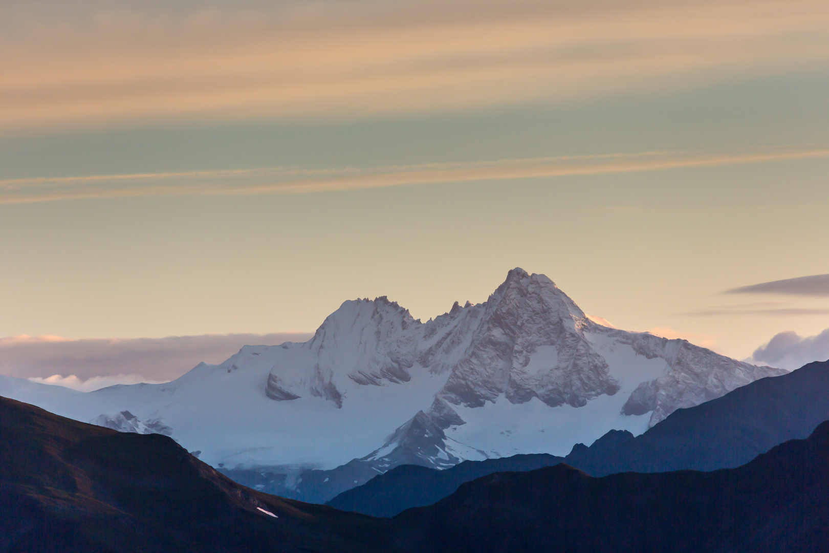 Sonnenaufgang in den Lienzner Dolomiten