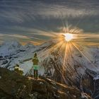 Sonnenaufgang in den Rieserferner - Tauferer Ahrntal 