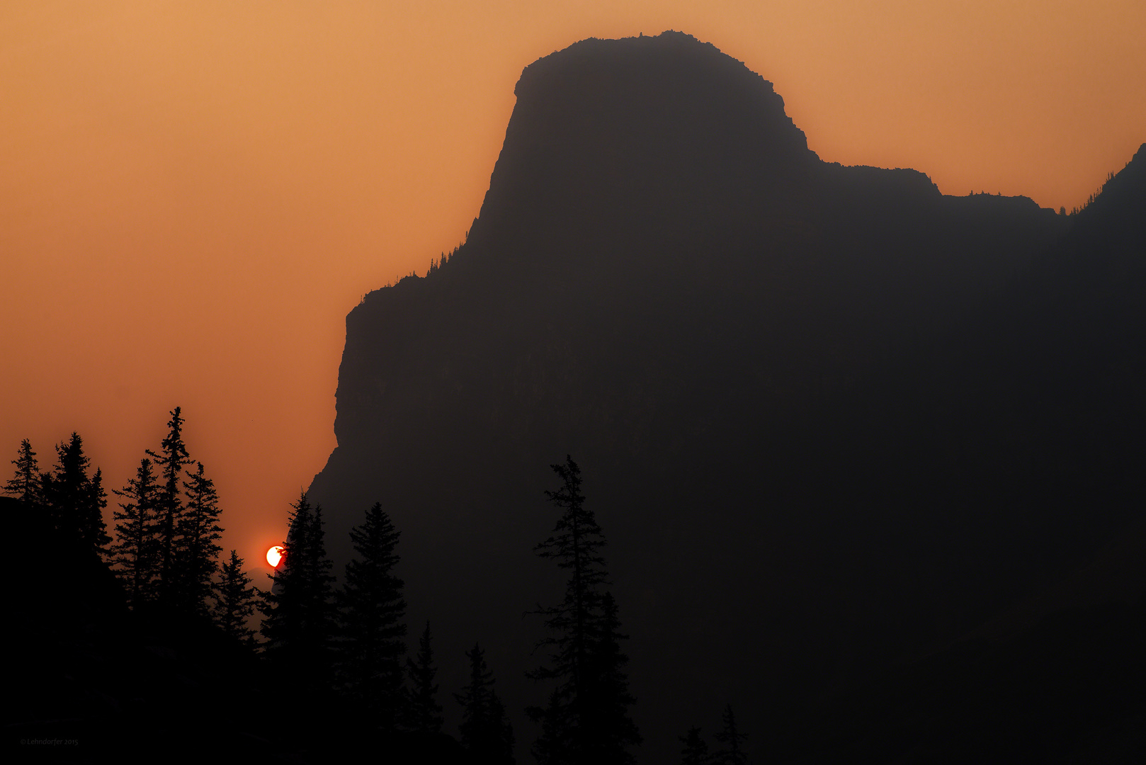 Sonnenaufgang in den Rockies