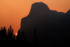 Sonnenaufgang in den Rockies