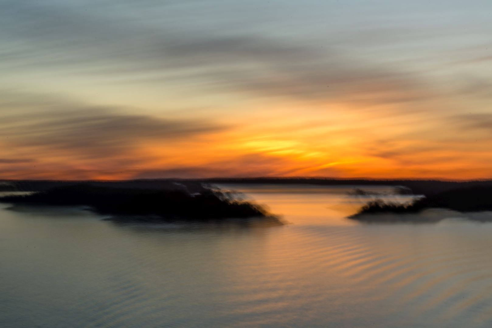 Sonnenaufgang in den schwedischen Schären