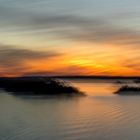 Sonnenaufgang in den schwedischen Schären
