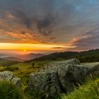 Sonnenaufgang in den Vogesen