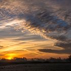 Sonnenaufgang in den Wümmewiesen