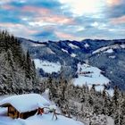 Sonnenaufgang in denn Alpen