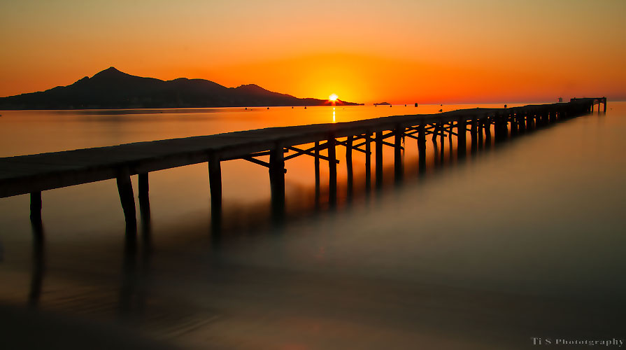 Sonnenaufgang in der Bucht von Alcudia