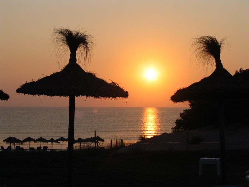 Sonnenaufgang in der Bucht von Alcudia