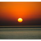 Sonnenaufgang in der Bucht von Diano Marina