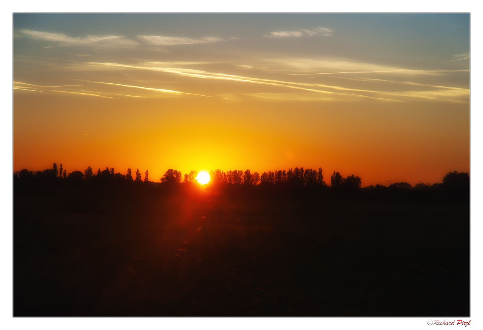 Sonnenaufgang in der Camarque