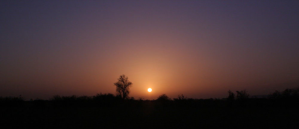 Sonnenaufgang in der Düffel