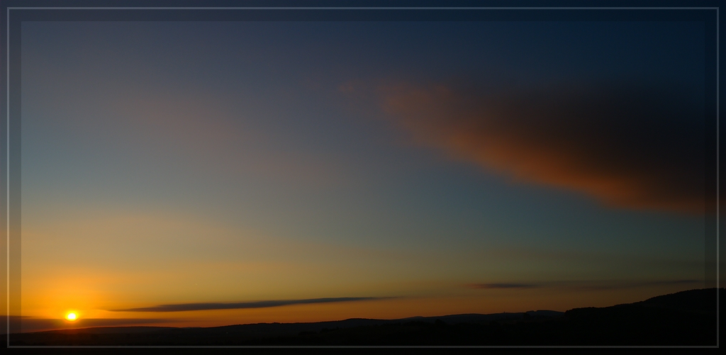 Sonnenaufgang in der Eifel