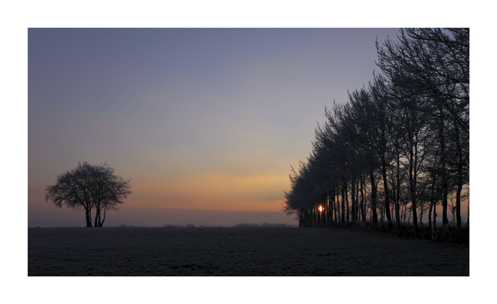 Sonnenaufgang in der Eifel