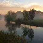 Sonnenaufgang in der Hammer Lippeaue