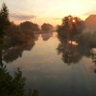 Sonnenaufgang in der Hammer Lippeaue