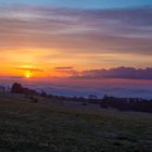 Sonnenaufgang in der Hochrhön