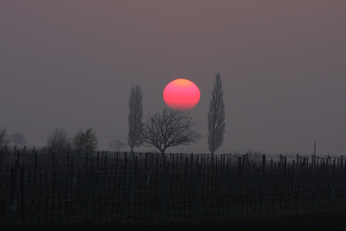 Sonnenaufgang in der 'Hölle' ...