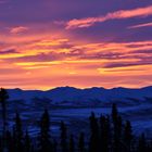 Sonnenaufgang in der kanadischen Arktis