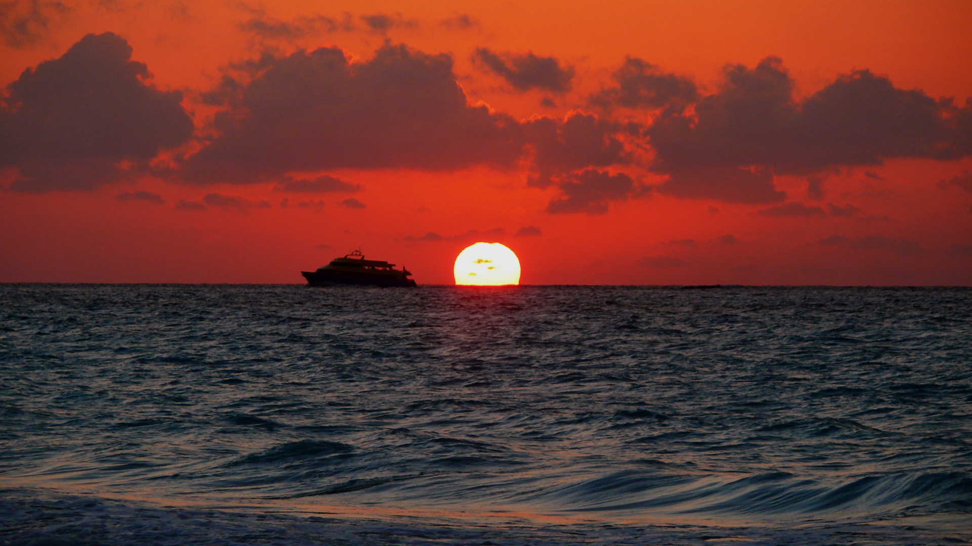 Sonnenaufgang in der Karibik