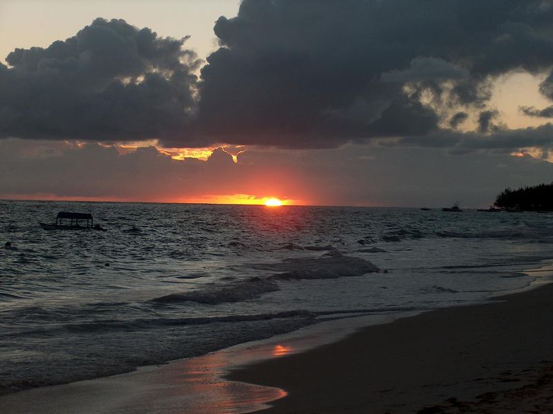 Sonnenaufgang in der Karibik