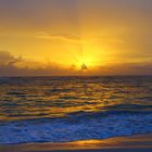Sonnenaufgang in der Karibik