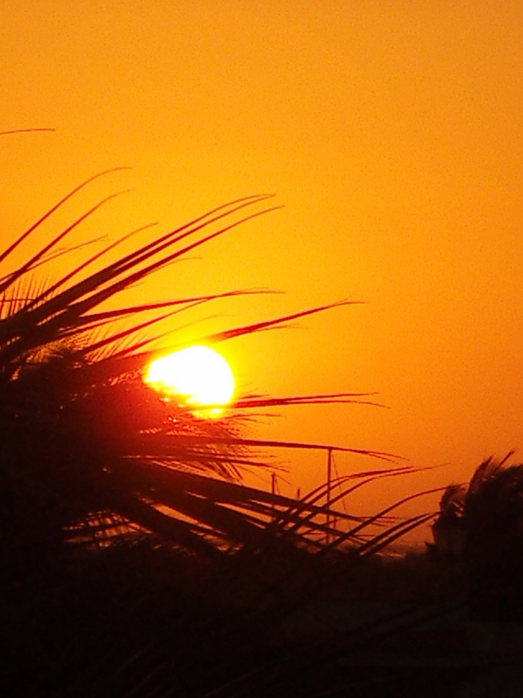 Sonnenaufgang in der Karibik