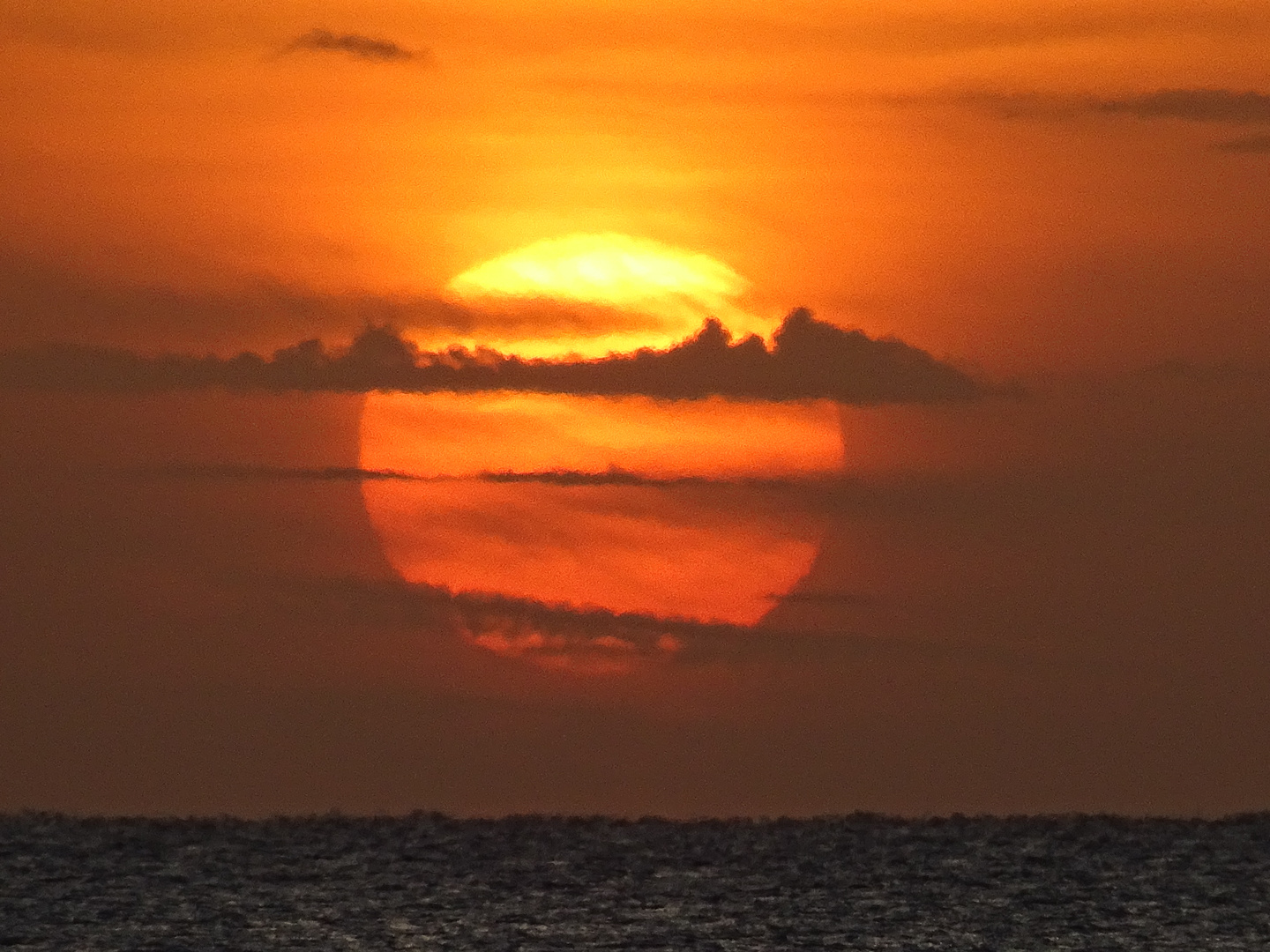 Sonnenaufgang in der Lahami Bay 2019