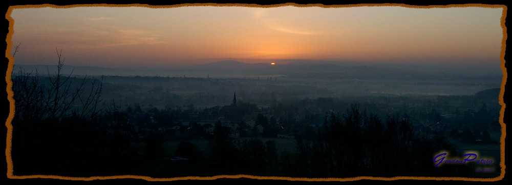 Sonnenaufgang in der Lausitz (...das Zweite)