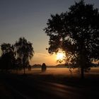 Sonnenaufgang in der Lüneburger Heide