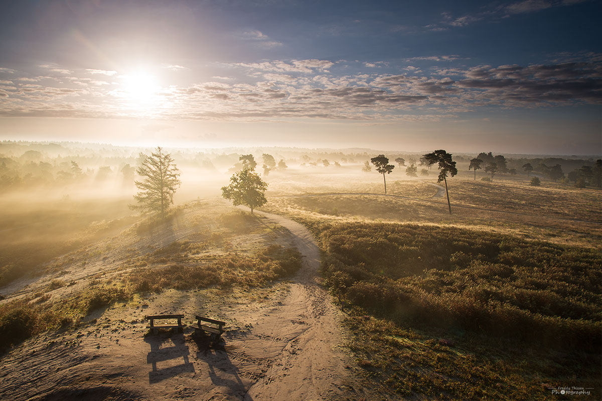 Sonnenaufgang in der Nähe von Afferden