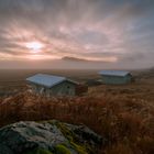 Sonnenaufgang in der Nähe von Selfos