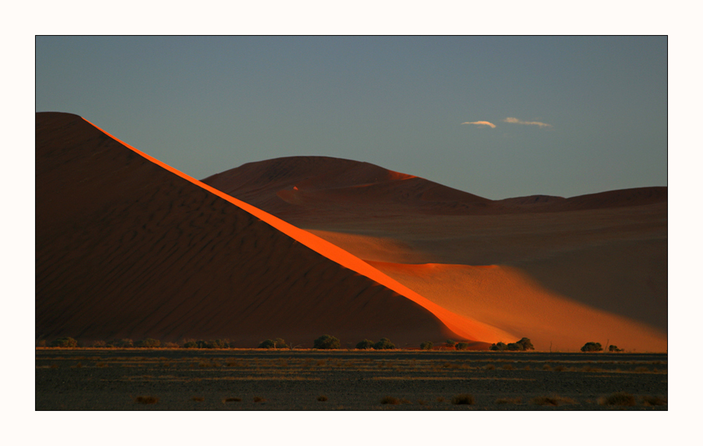 Sonnenaufgang in der Namib