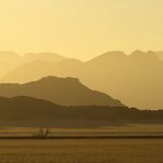 Sonnenaufgang in der Namib