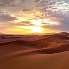 Sonnenaufgang in der Namib Desert