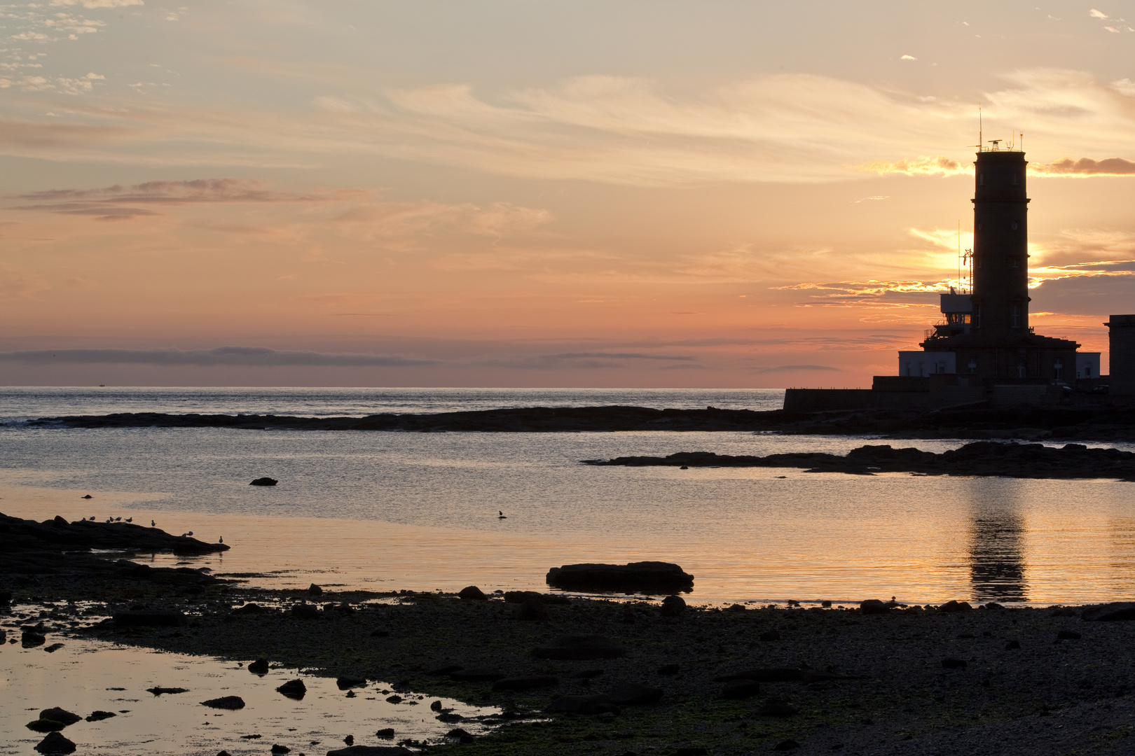 Sonnenaufgang in der Normandie