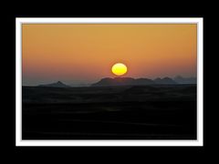 Sonnenaufgang in der Nubischen Wüste