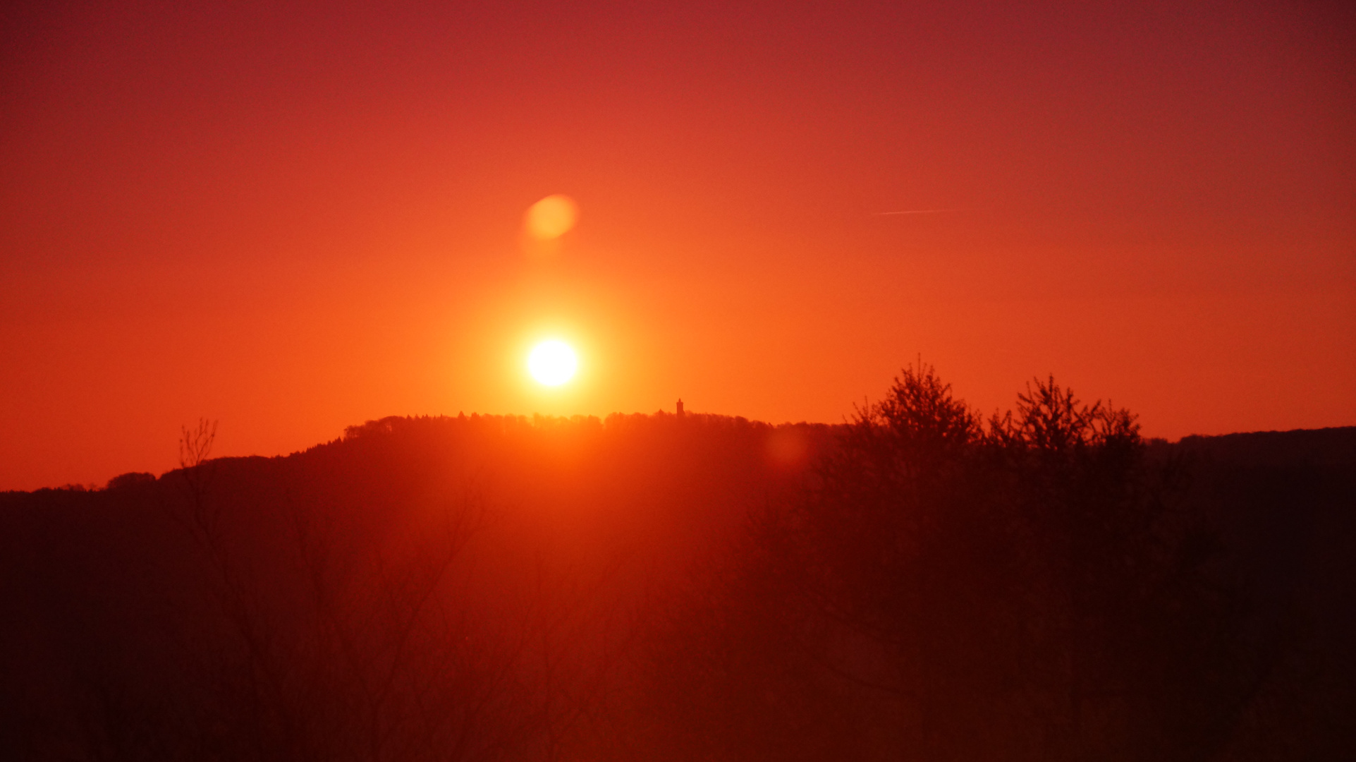 Sonnenaufgang in der Pfalz