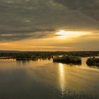 Sonnenaufgang in der Rheinebene