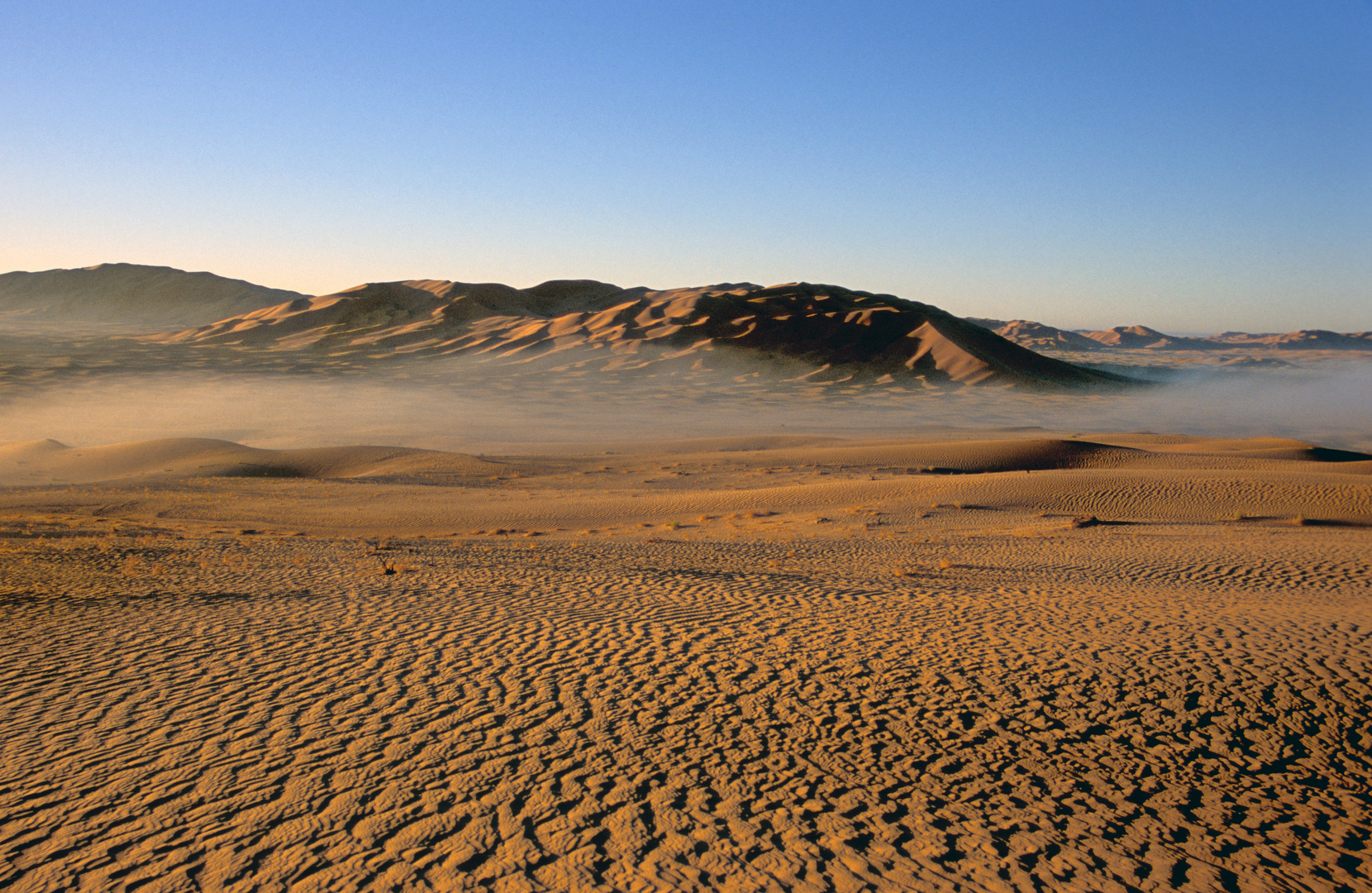 Sonnenaufgang in der Rub-al-Khali