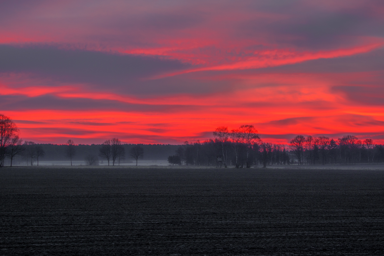 Sonnenaufgang in der Ruhe