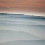 Sonnenaufgang in der "Sächsichen Schweiz"