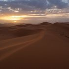 Sonnenaufgang in der Sahara